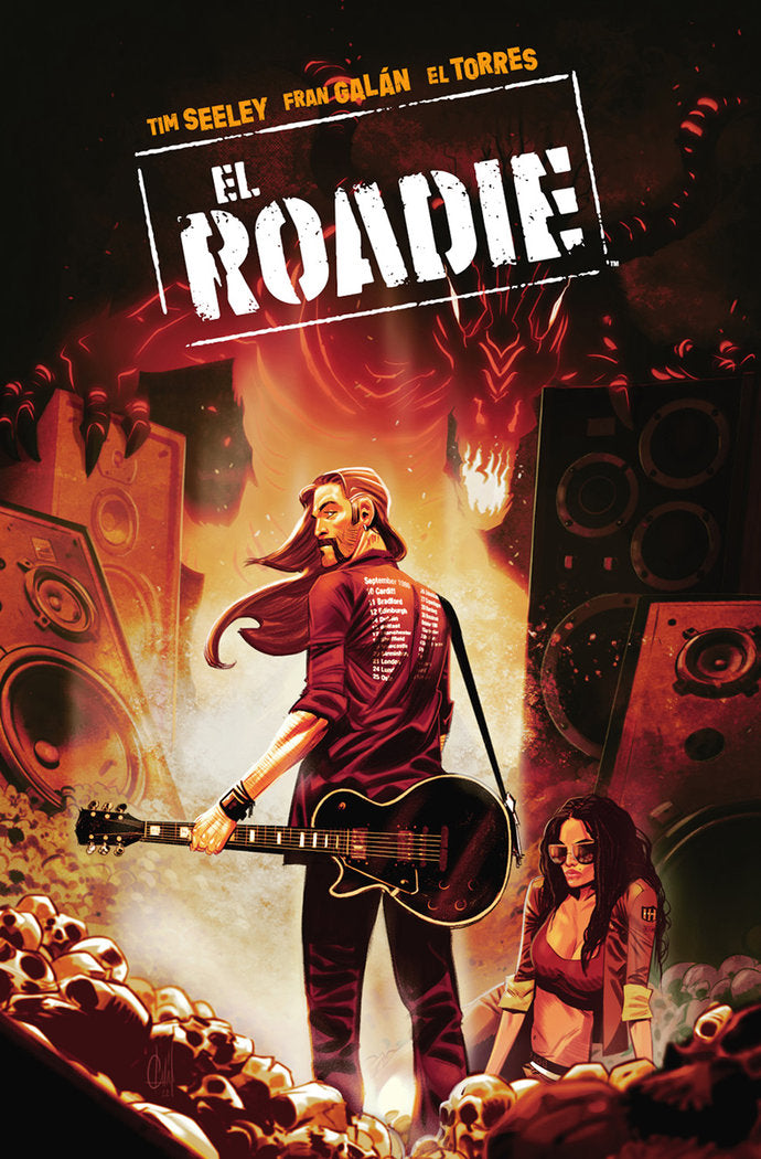 EL ROADIE, de TIM SEELEY#FRAN GALAN | portada del libro