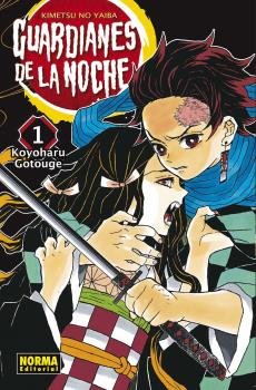 GUARDIANES DE LA NOCHE 01 (CAMBIO PVP), de GOTOUGE | portada del libro