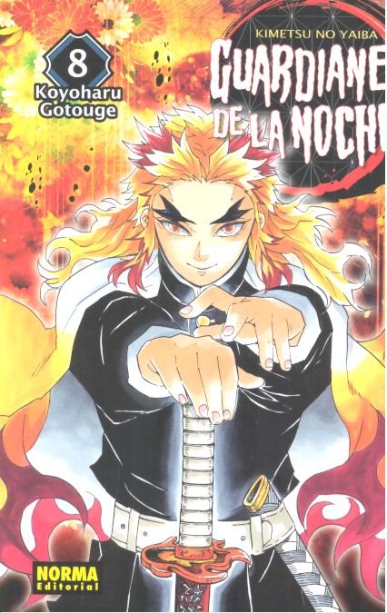 GUARDIANES DE LA NOCHE 08 (NUEVA EDICION), de GOTOUGE | portada del libro