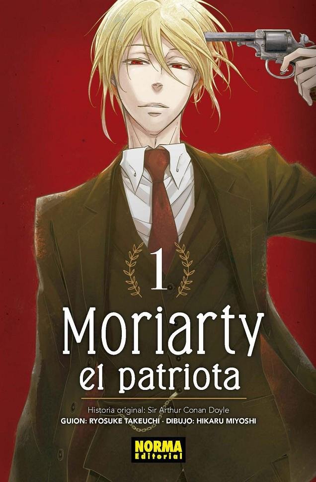 MORIARTY EL PATRIOTA 01 (NUEVO PVP), de TAKEUCHI | portada del libro