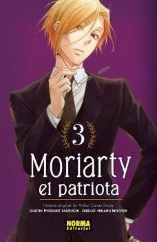 MORIARTY EL PATRIOTA 03 (NUEVO PVP), de TAKEUCHI | portada del libro