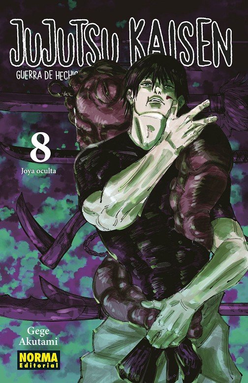 JUJUTSU KAISEN 8 NE, de GEGE AKUTAMI | portada del libro