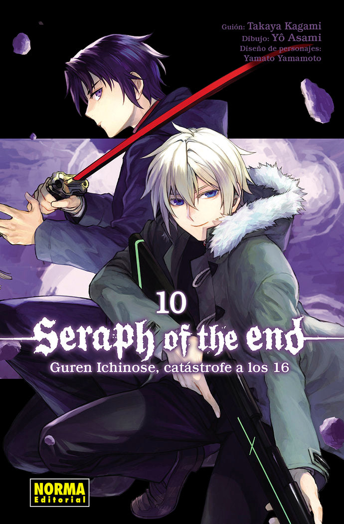 SERAPH OF THE END 10: GUREN ICHINOSE, CATASTROFE A LOS 16, de KAGAMI | portada del libro
