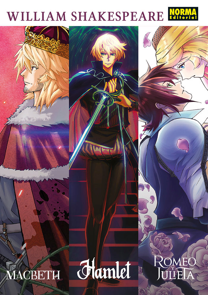 PACK CLASICOS MANGA:WILLIAM SHAKESPEARE, de SHAKESPEARE | portada del libro