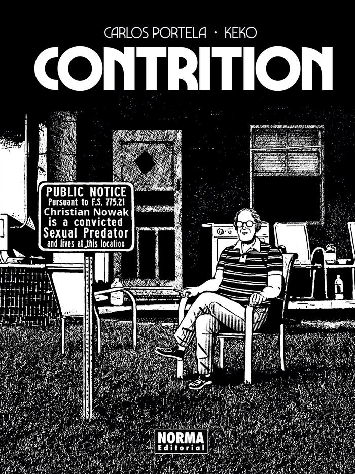 CONTRITION, de PORTELA, CARLOS | portada del libro