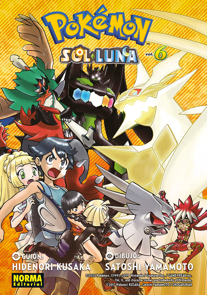 POKEMON SOL Y LUNA 06, de KUSAKA | portada del libro