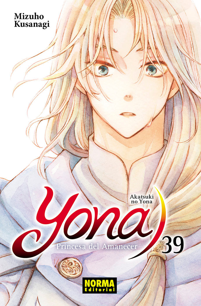 YONA 39, PRINCESA DEL AMANECER, de KUSANAGI | portada del libro