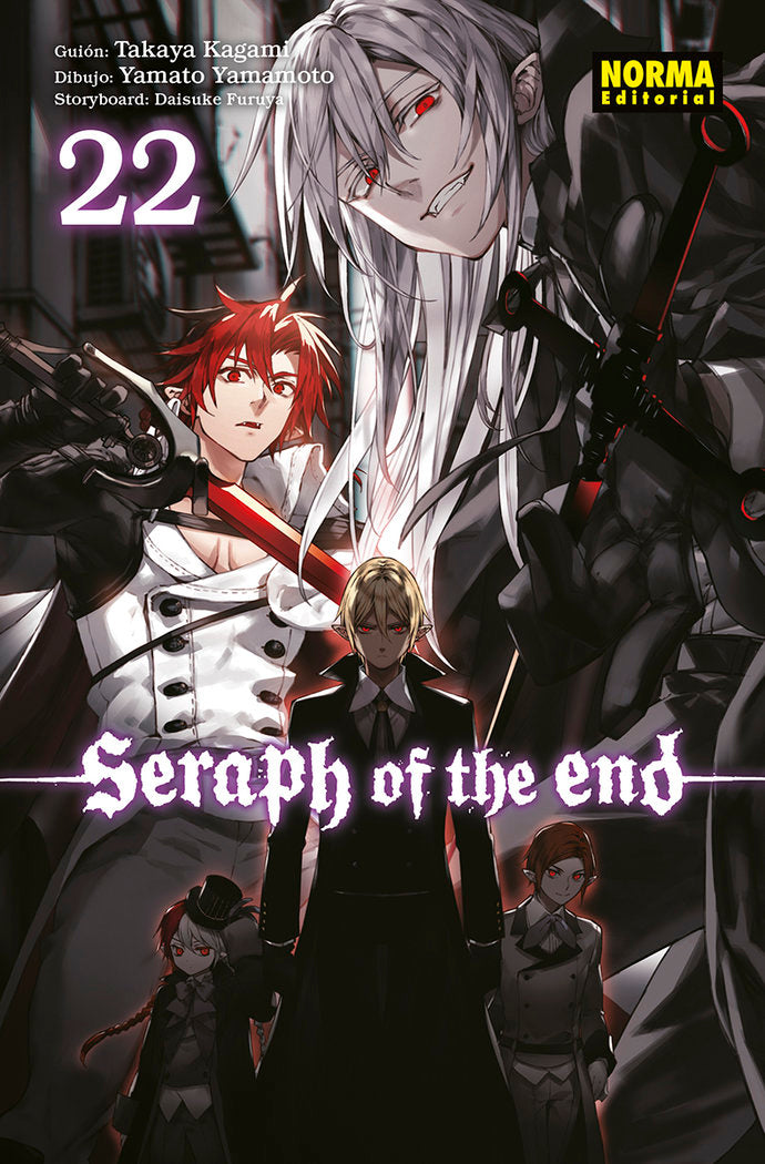 SERAPH OF THE END, de KAGAMI | portada del libro