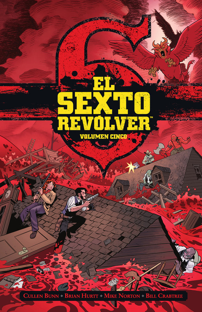 EL SEXTO REVOLVER 5, de CULLEN BUNN | portada del libro