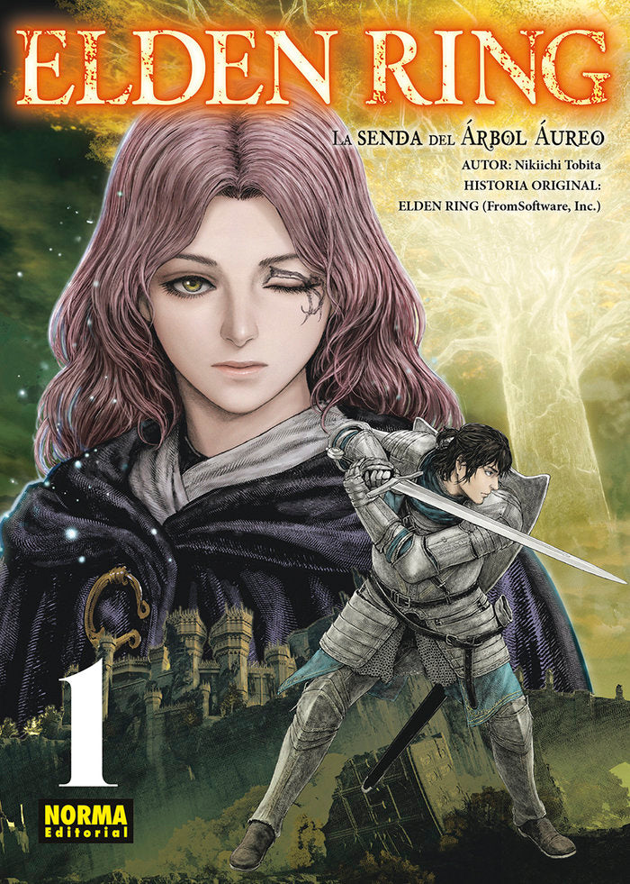 ELDEN RING 01. LA SENDA DEL ARBOL AUREO, de NIKIICHI TOBITA | portada del libro