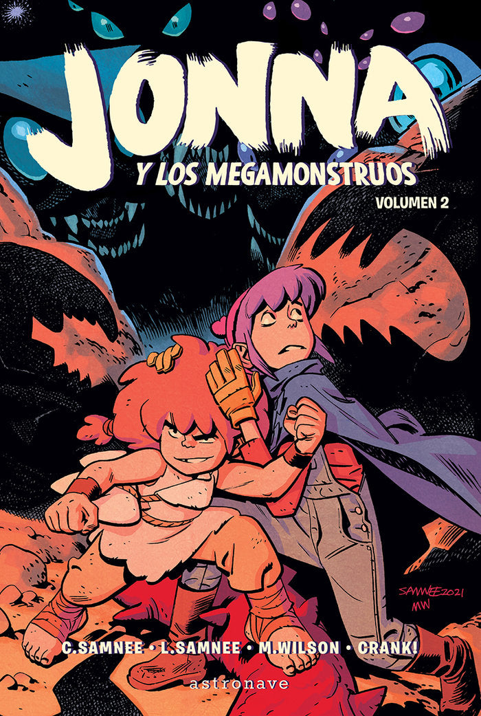 JONNA Y LOS MEGAMONSTRUOS 2, de C SAMNEE | portada del libro