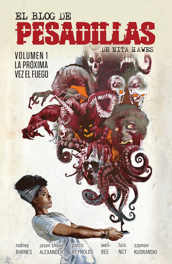EL BLOG DE LAS PESADILLAS DE NITA HAWES 01. LA PROXIMA VEZ EL FUEGO, de RODNEY BARNES | portada del libro