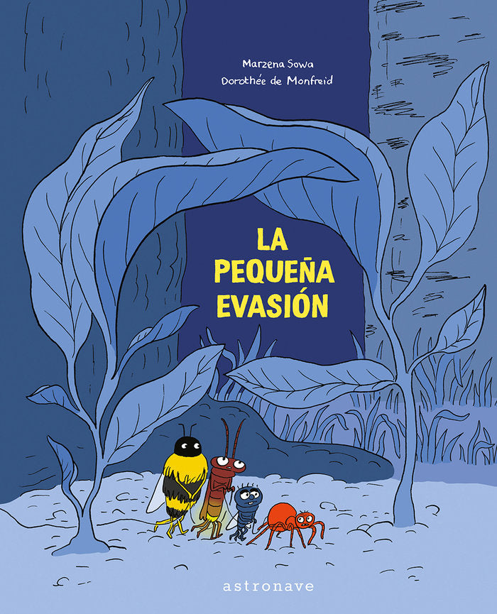 LA PEQUEÑA EVASION, de MARZENA SOWA | portada del libro