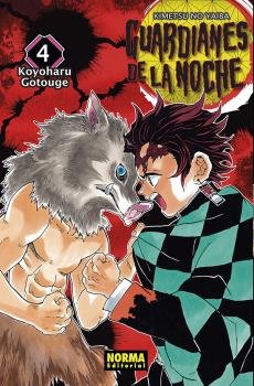 GUARDIANES DE LA NOCHE 4 NE, de GOTOUGE | portada del libro