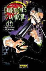 GUARDIANES DE LA NOCHE 13, de KOYOHARU GOTOUGU | portada del libro