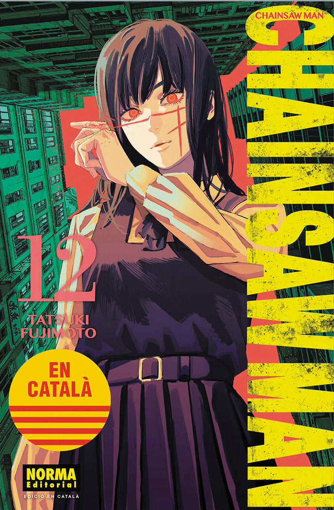 CHAINSAW MAN 12 CATALA, de FUJIMOTO | portada del libro