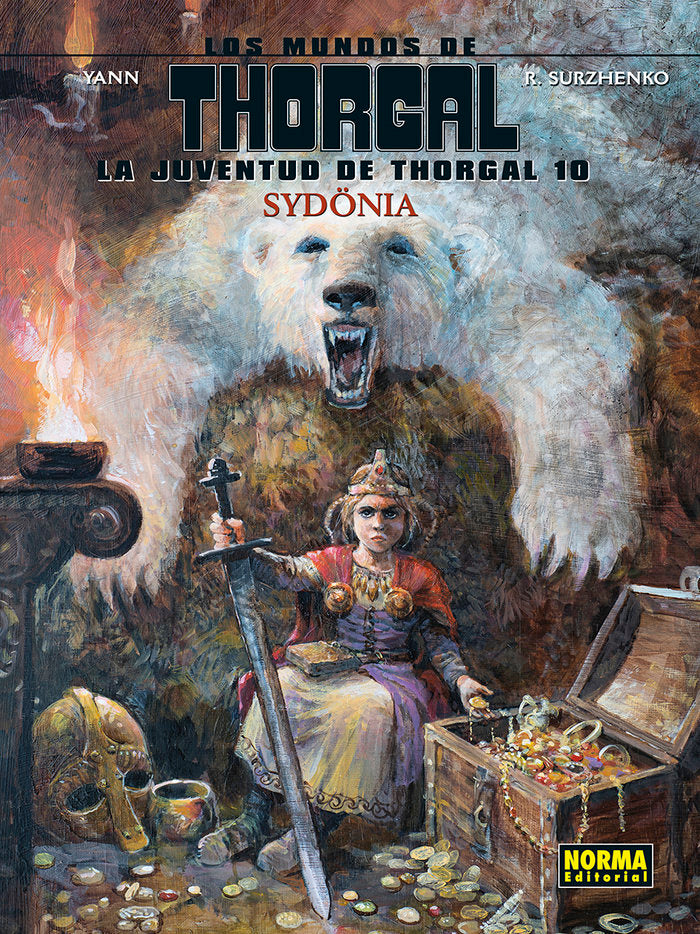LA JUVENTUD DE THORGAL 10. SYDONIA, de YANN#SURZHENKO | portada del libro
