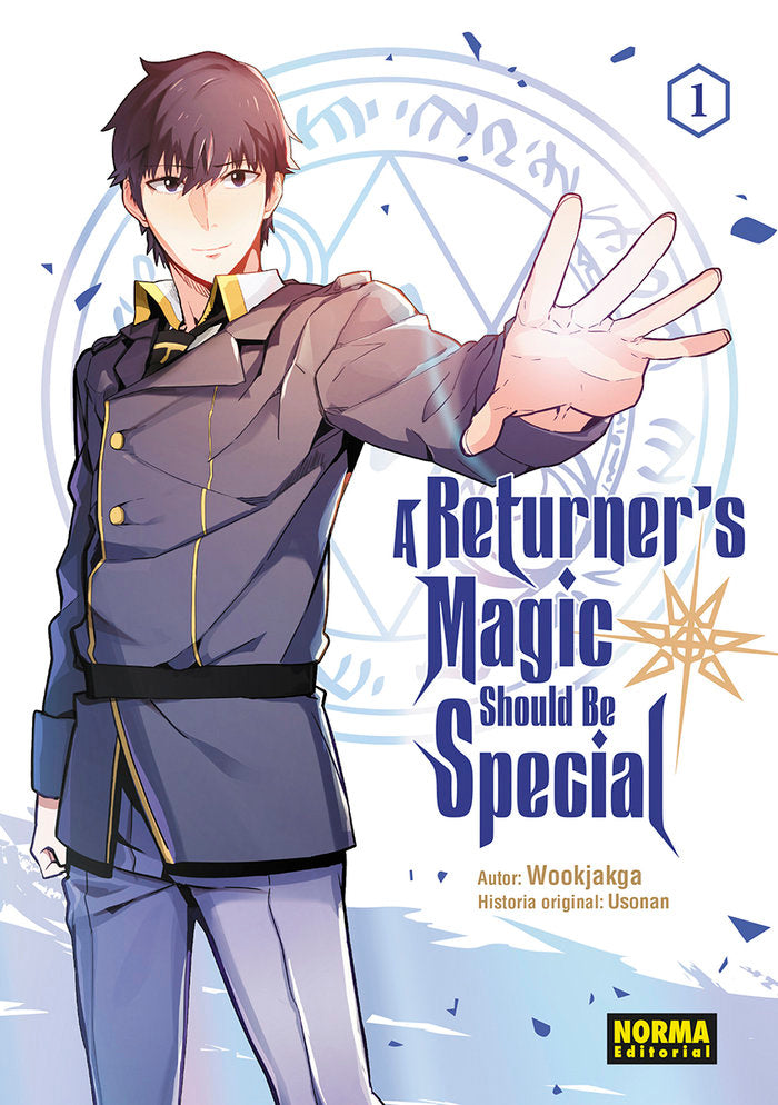 A RETURNER'S MAGIC SHOULD BE SPECIAL 01, de WOOKJAKGA#USONAN | portada del libro