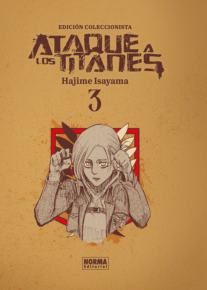 ATAQUE A LOS TITANES ED. INTEGRAL 03, de ISAYAMA | portada del libro