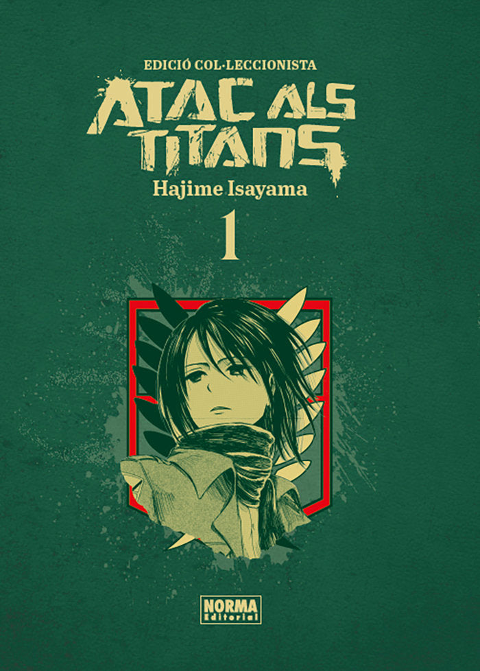 ATAC ALS TITANS ED. INTEGRAL 01, de HAJIME ISAYAMA | portada del libro