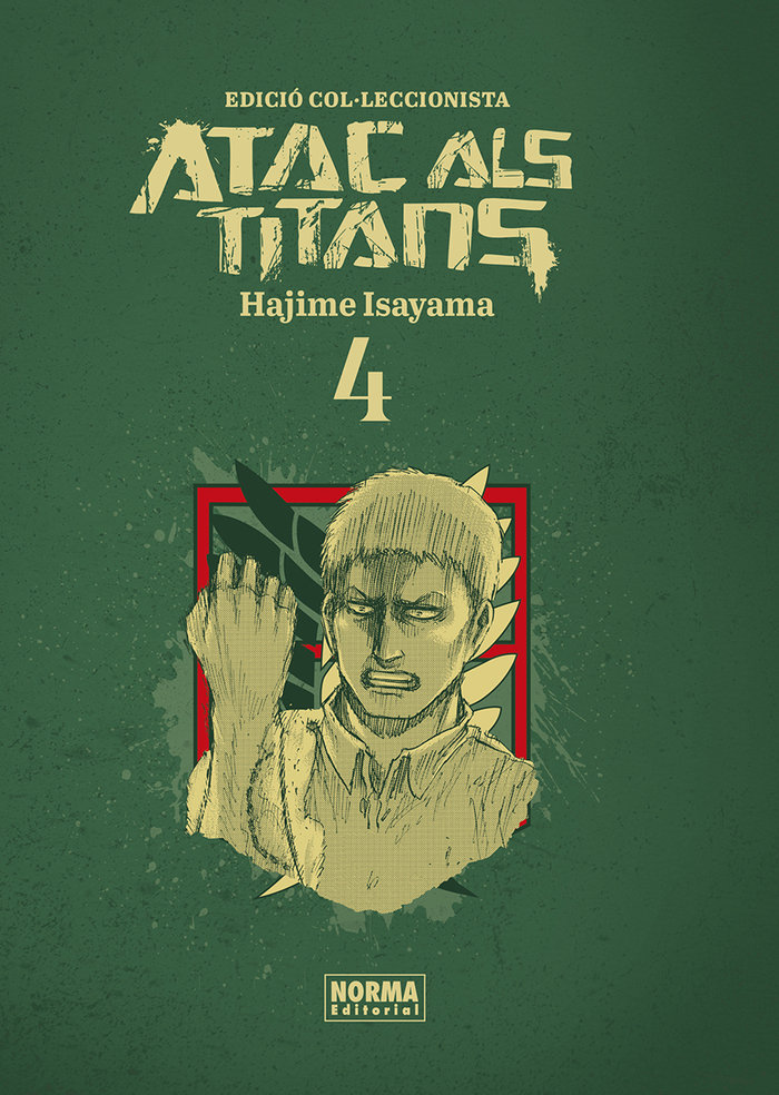 ATAC ALS TITANS INTEGRAL 4, de ISAYAMA | portada del libro