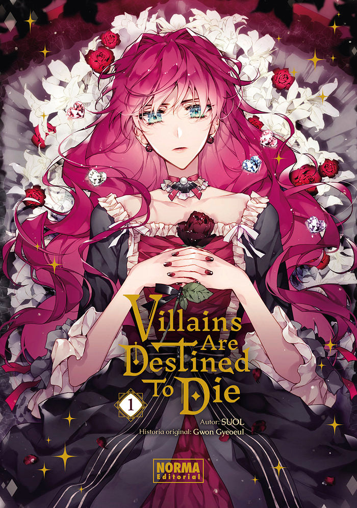 VILLAINS ARE DESTINED TO DIE 01, de SOUL#GYEOEUL | portada del libro