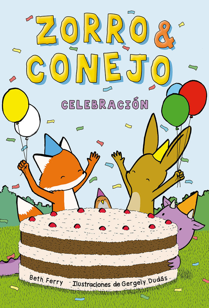 ZORRO Y CONEJO 03, de BETH FERRY | portada del libro