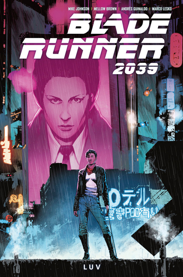BLADE RUNNER 2039 01: LUV, de GUINALDO | portada del libro