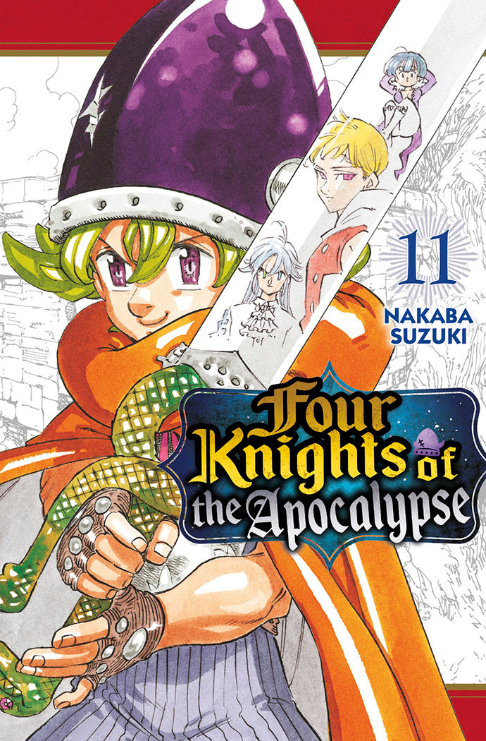 FOUR KNIGHTS OF THE APOCALYPSE 11, de SUZUKI | portada del libro