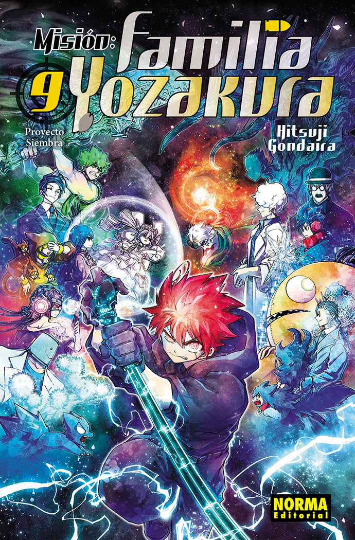 MISION: FAMILIA YOZAKURA 09, de GONDAIRA | portada del libro