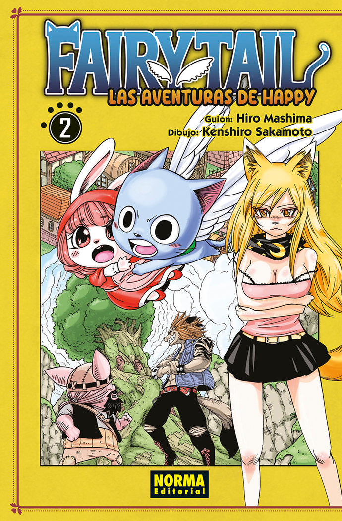 FAIRY TAIL LAS AVENTURAS DE HAPPY 02, de MASHIMA | portada del libro