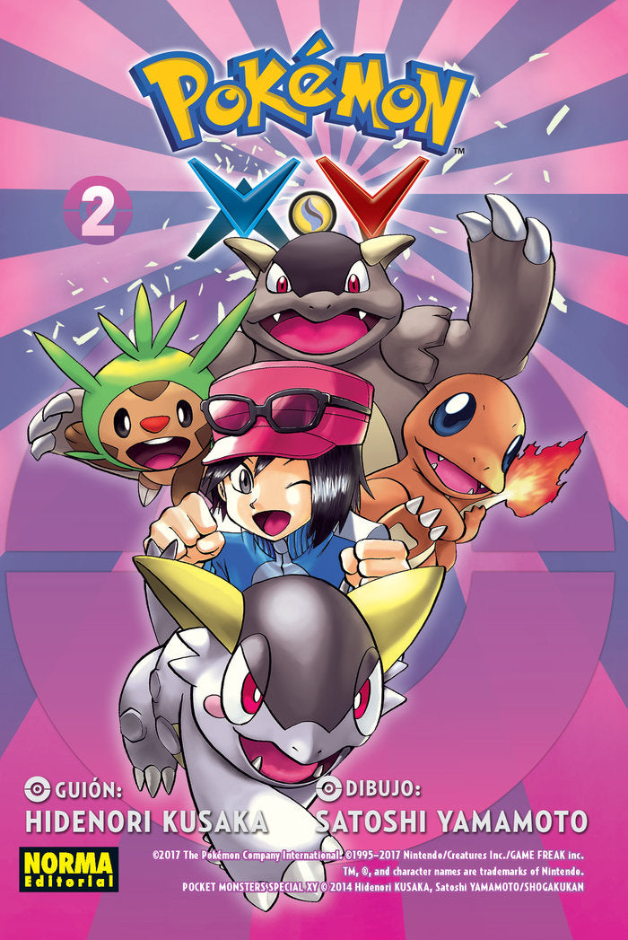 POKEMON X-Y 02 (NUEVO PVP), de KUSAKA | portada del libro