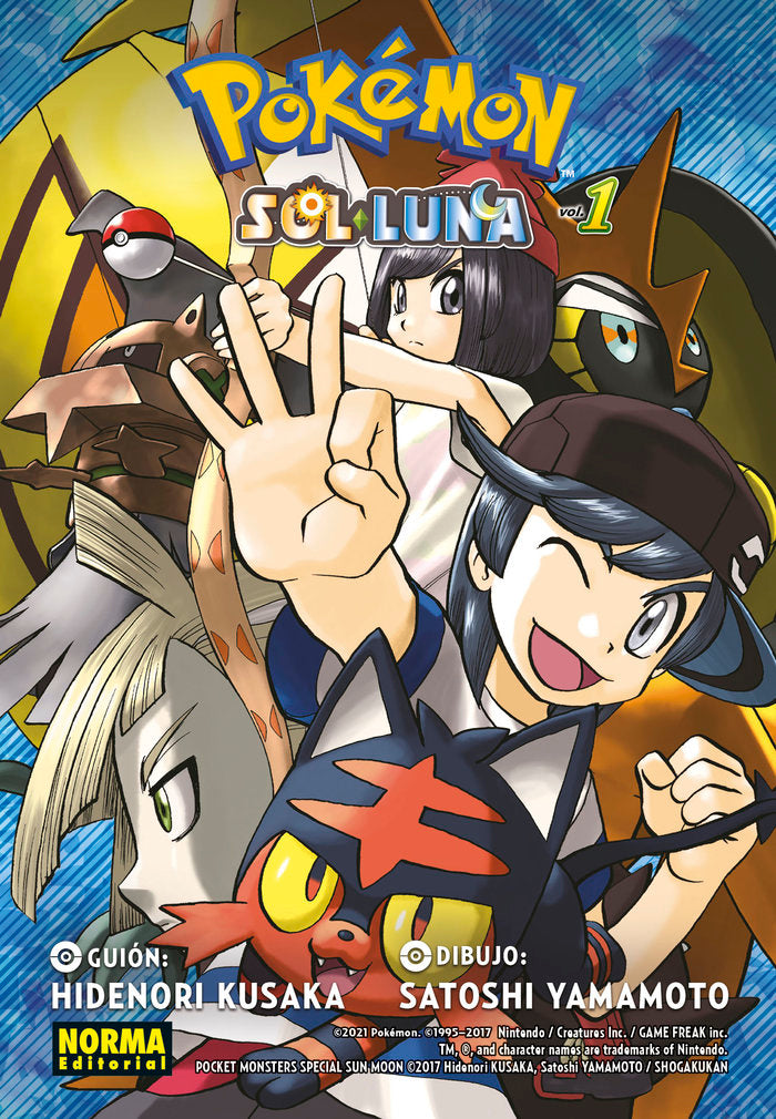 POKEMON SOL Y LUNA 01 (NUEVO PVP), de KUSAKA | portada del libro
