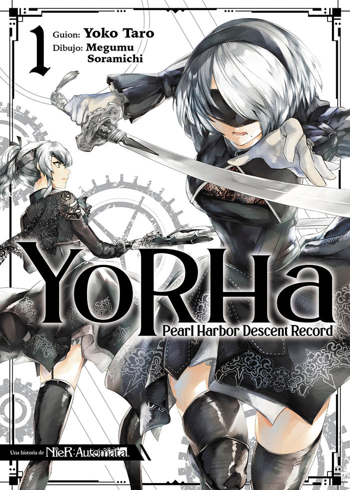 YORHA. PEARL HARBOR DESCENT RECORD 01, de TARO | portada del libro