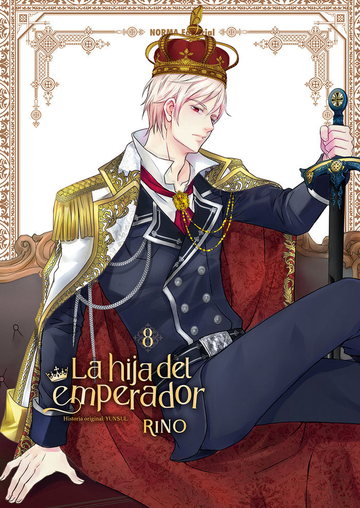 LA HIJA DEL EMPERADOR 08, de YUNSUL | portada del libro