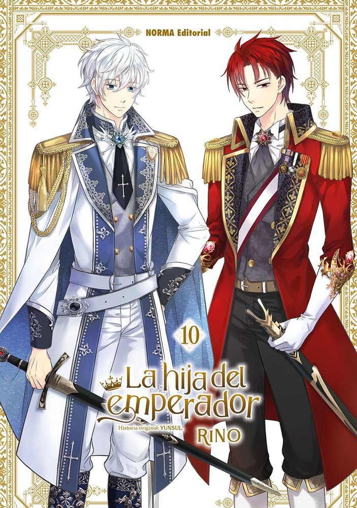LA HIJA DEL EMPERADOR 10, de YUNSUL | portada del libro