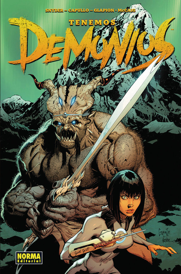 TENEMOS DEMONIOS, de SCOTT SNYDER#GREG CAPULLO#JONATHAN GLAPI | portada del libro