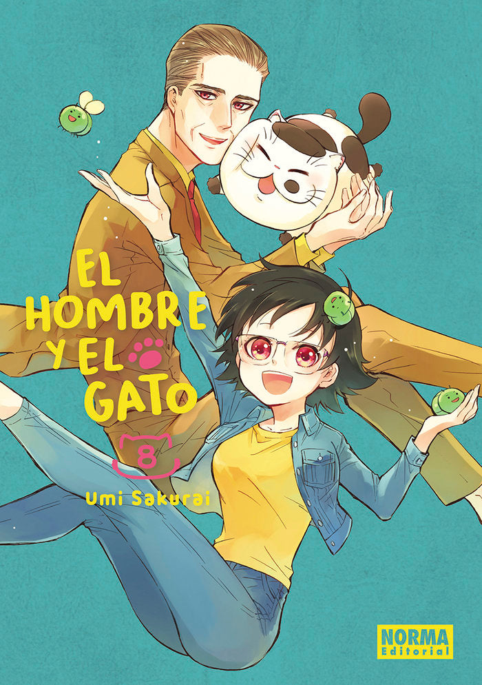 EL HOMBRE Y EL GATO 08, de SAKURAI | portada del libro
