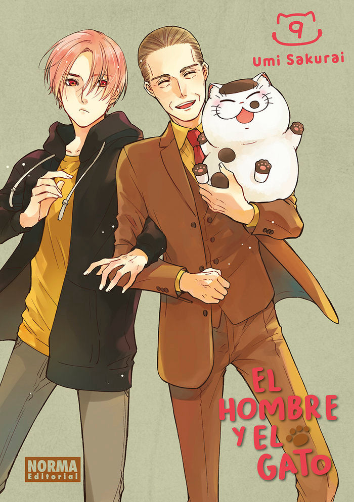 EL HOMBRE Y EL GATO 09, de UMI SAKURAI | portada del libro