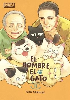 EL HOMBRE Y EL GATO 11, de SAKURAI | portada del libro