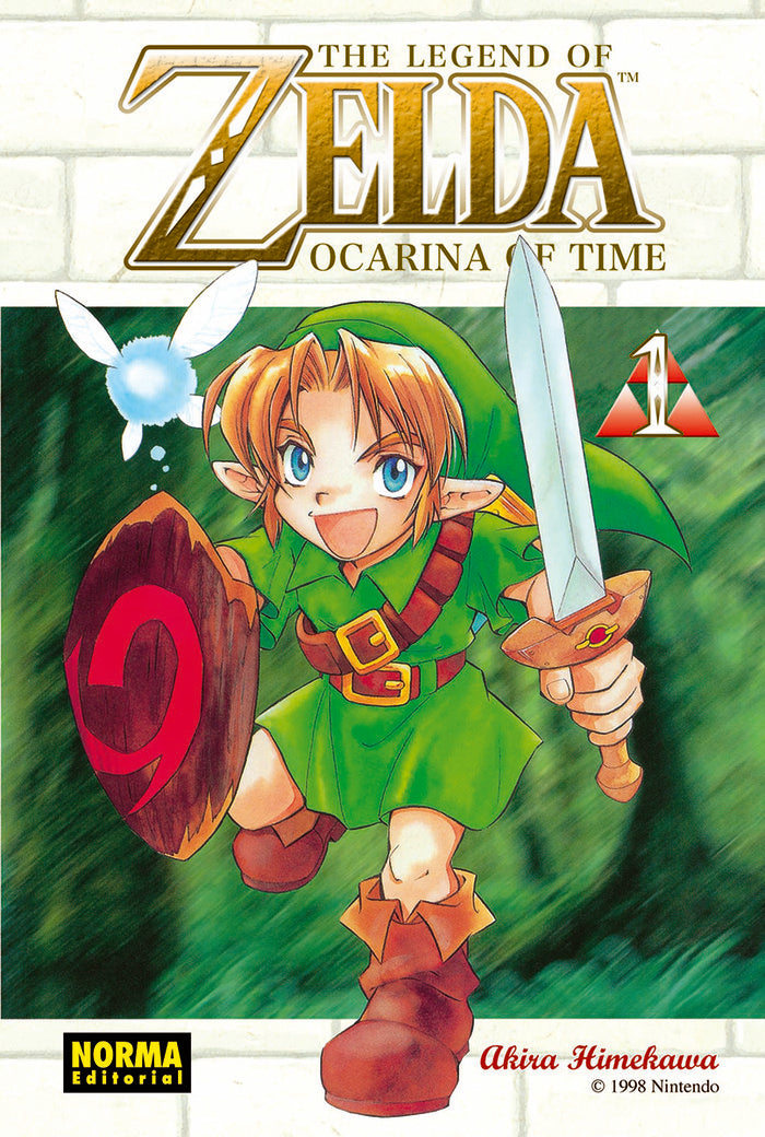 LEGEND OF ZELDA 01 NE OCARINA OF TIME 1, de HIMEKAWA | portada del libro