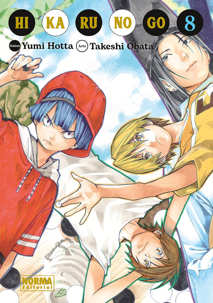 HIKARU NO GO 08, de HOTTA | portada del libro