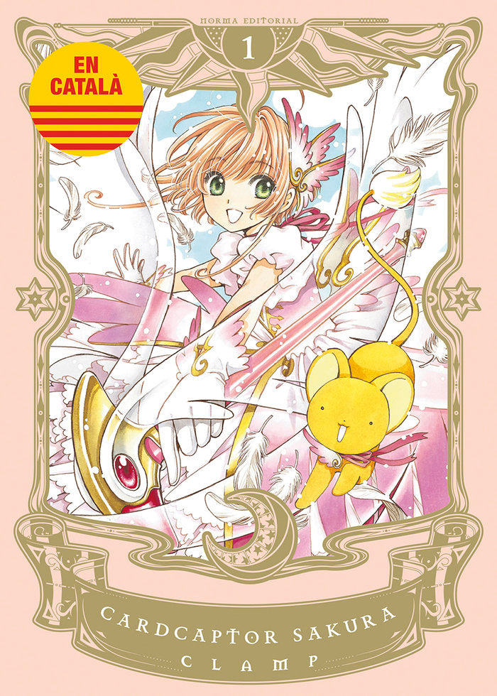 CARDCAPTOR SAKURA 01 CATALA, de CLAMP | portada del libro