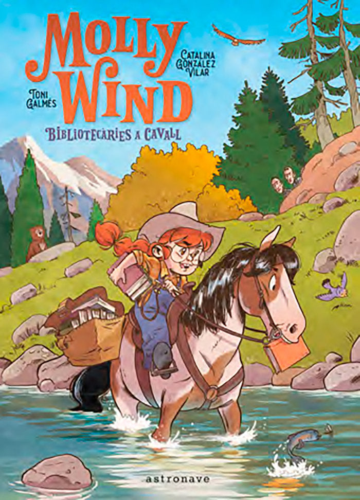 MOLLY WIND. BIBLIOTECARIES A CAVALL, de CATALINA GONZALEZ VILAR | portada del libro