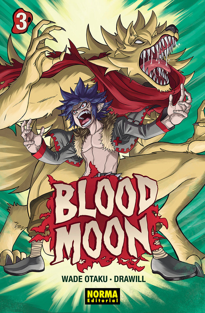BLOOD MOON 03, de WADE OTAKU#GUILLEM CASASOLA | portada del libro