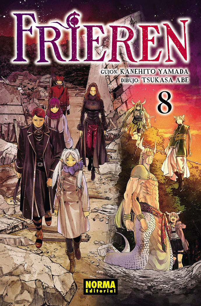 FRIEREN 08, de YAMADA | portada del libro