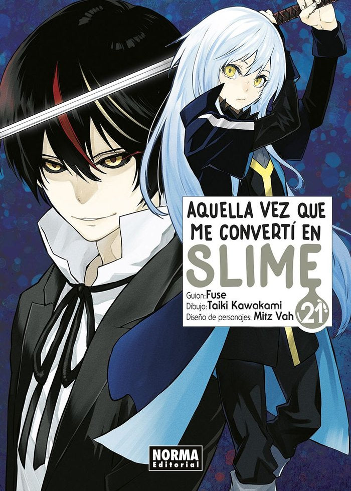 AQUELLA VEZ QUE ME CONVERTI EN SLIME 21, de FUSE TAIKI KAWAKAMI | portada del libro
