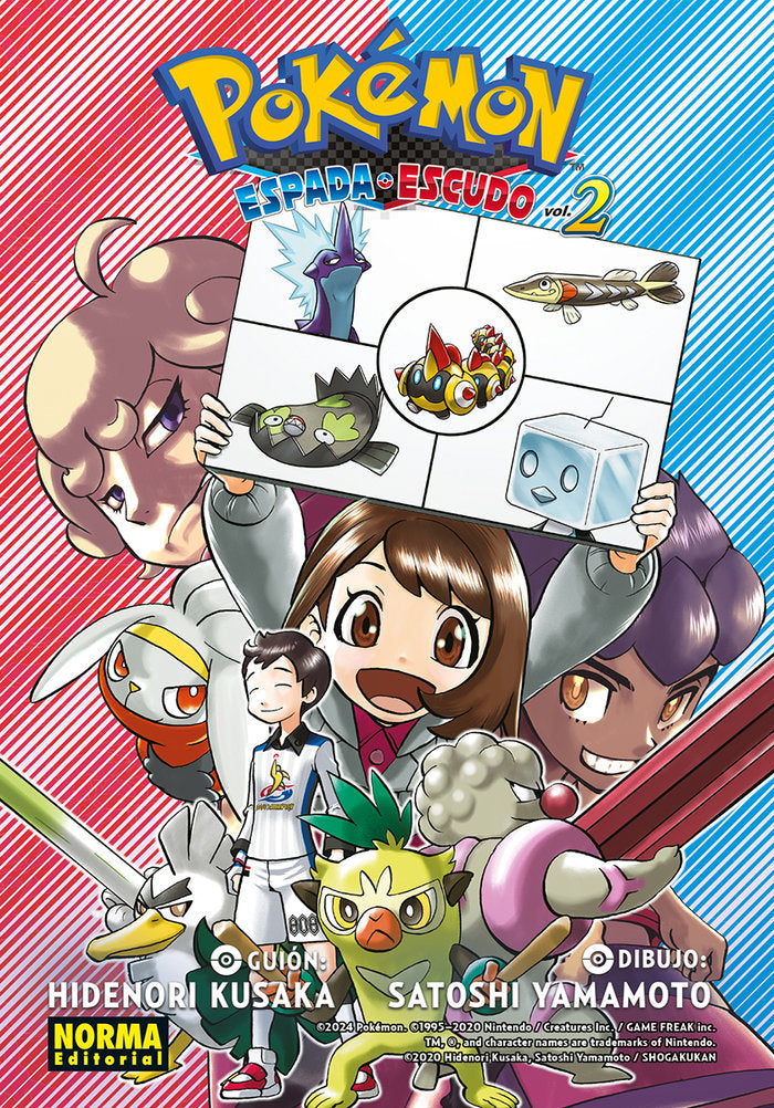 POKEMON ESPADA Y ESCUDO 02, de KUSAKA | portada del libro