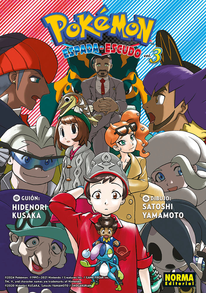 POKEMON ESPADA Y ESCUDO 03, de KUSAKA | portada del libro