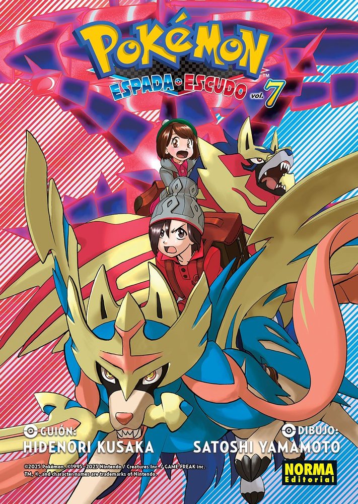 POKEMON ESPADA Y ESCUDO 07, de KUSAKA | portada del libro
